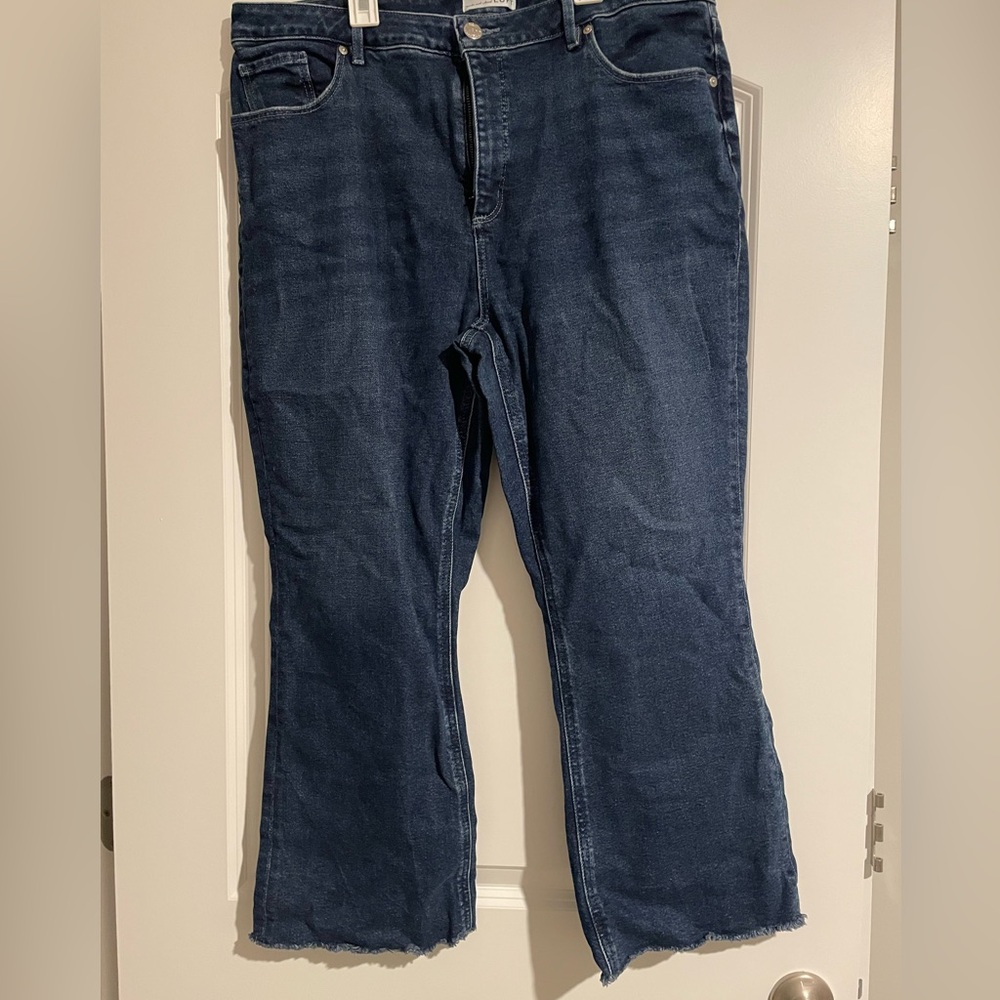 LOFT Dark Blue Denim Jeans